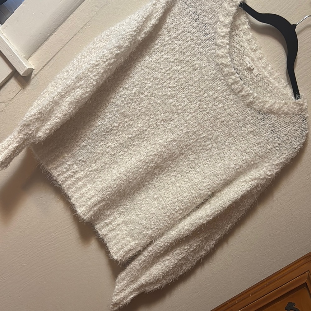 Never Worn. Cozy White Sweater